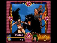 une photo d'Ã©cran de Time Gal sur Sega Mega-CD